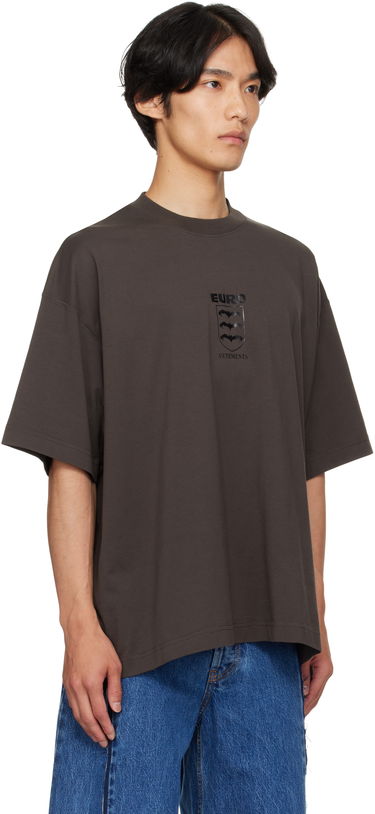 Tričko VETEMENTS Vetements Bats Logo Regular T-Shirt Hnedá | UH76TR650C, 1