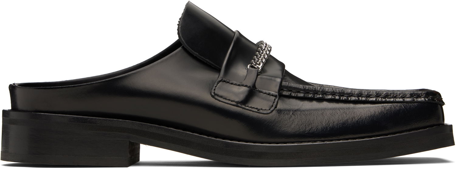 Tenisky a topánky Martine Rose Martine Rose Square Toe Chain Mules Čierna | 1025LP11001M, 0