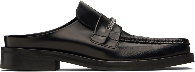 Tenisky a topánky Martine Rose Martine Rose Square Toe Chain Mules Čierna | 1025LP11001M