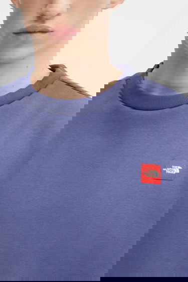 Mikina The North Face Redbox Smooth Crewneck Sweatshirt Modrá | NF0A8EG1BOT1, 3