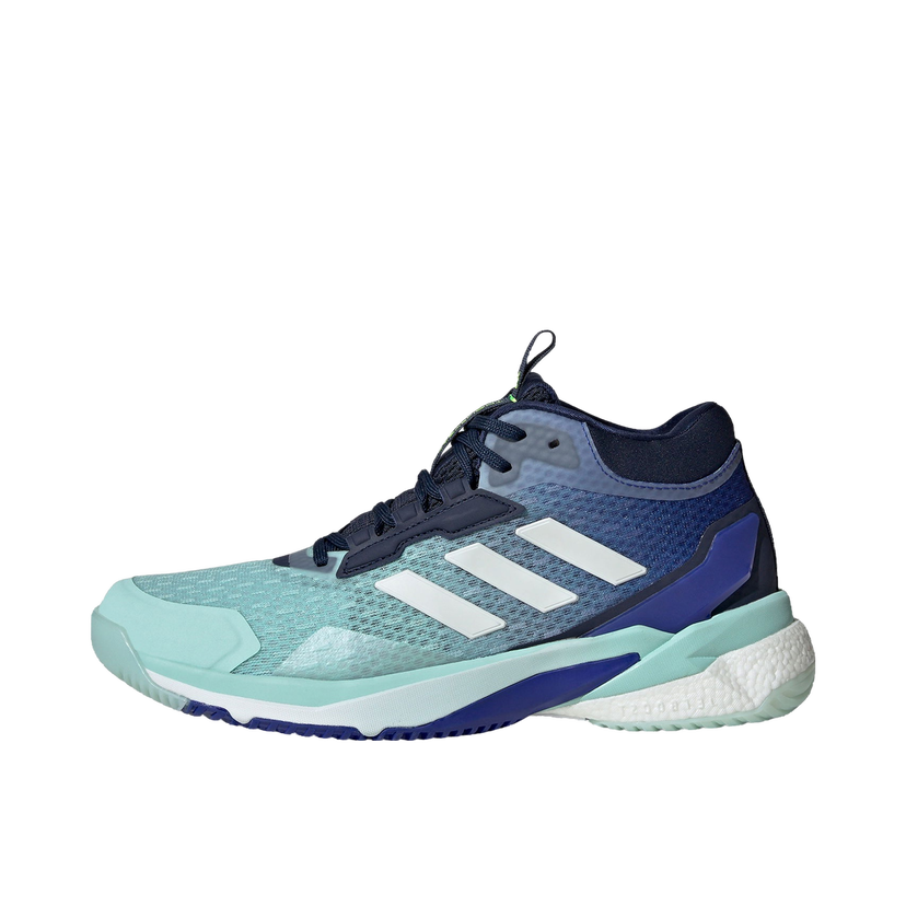Tenisky a topánky adidas Performance Crazyflight 5 Mid Indoor Semi Flash Aqua Zero Metalic Lucid Blue W Tyrkysová | IF9257
