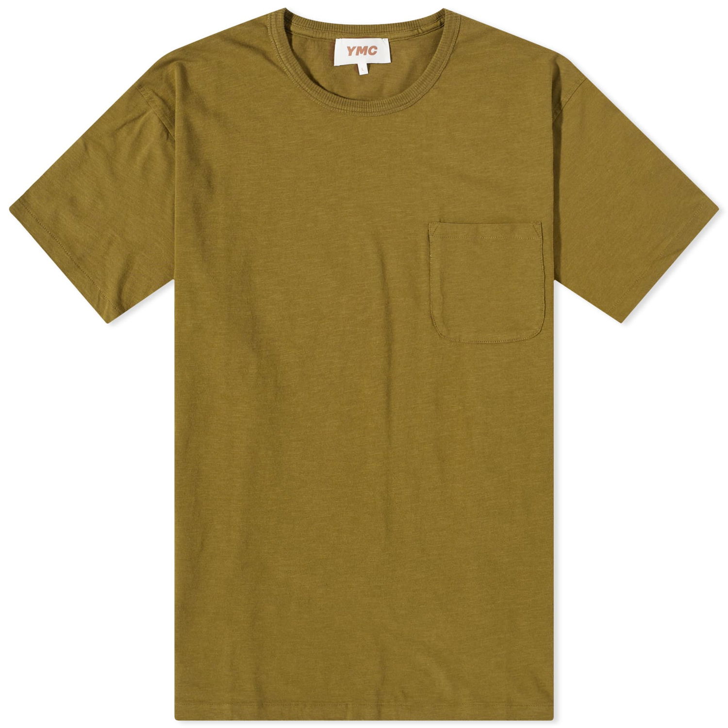 Tričko YMC Wild Ones T-Shirt With Pocket Zelené | P6AZG-30, 0