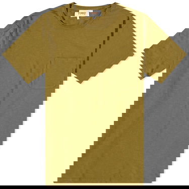 Tričko YMC Wild Ones T-Shirt With Pocket Zelené | P6AZG-30, 0