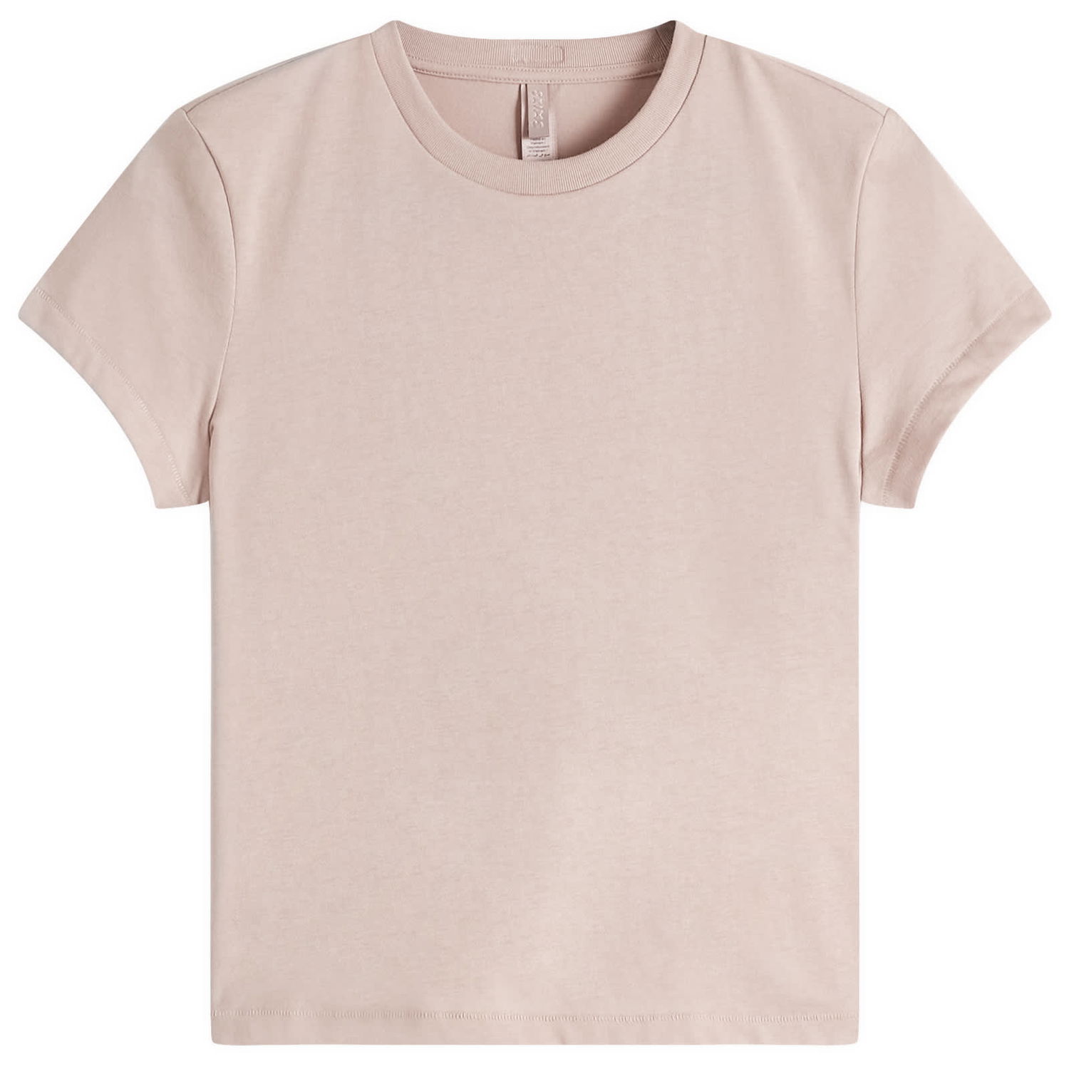 Crop Top SKIMS SKIMS Relaxed Tees Shrunken T-Shirt, Size Large Béžová | SS-STT-6128W-FAWN, 0