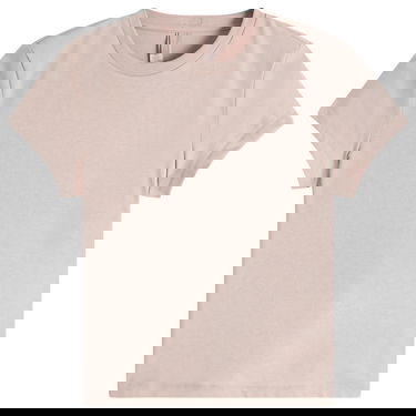 Crop Top SKIMS SKIMS Relaxed Tees Shrunken T-Shirt, Size Large Béžová | SS-STT-6128W-FAWN, 0