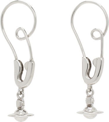 Náušnice Vivienne Westwood Vivienne Westwood Large Maxima Drop Earrings Metalická | 6202016Z-02P019-, 4