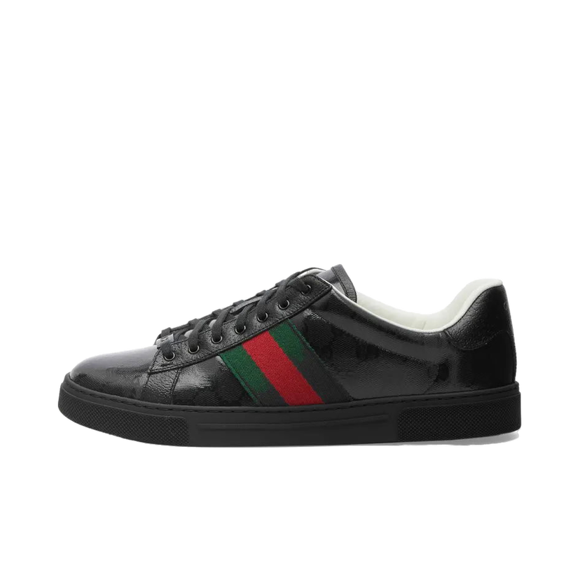 Tenisky a topánky Gucci Ace GG "Crystal Canvas Black" Čierna | 760775 FACRF 1163