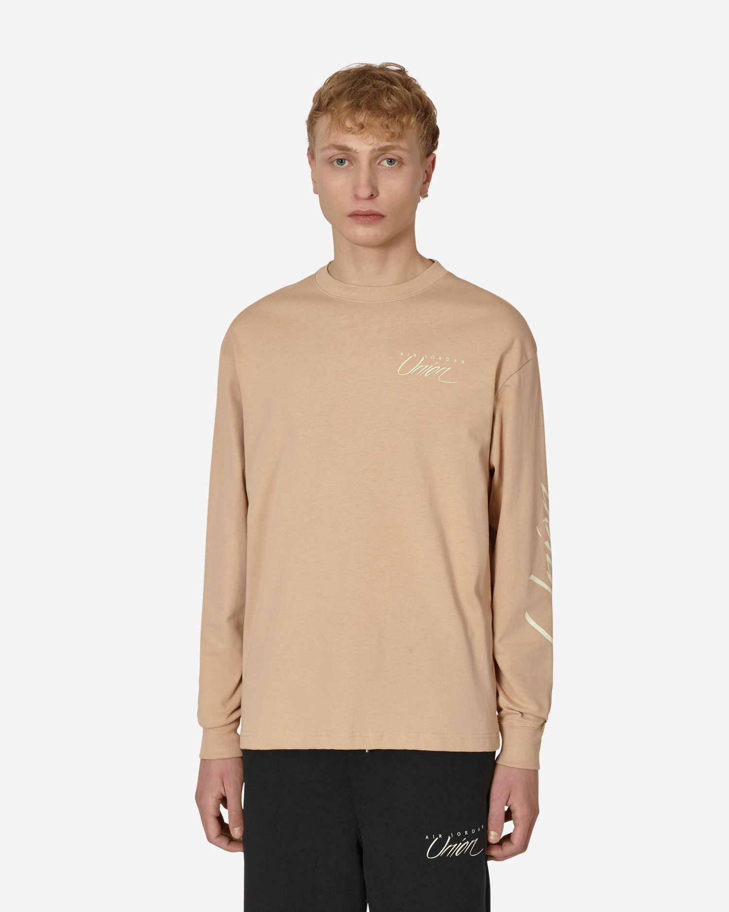 Tričko Jordan UNION T-Shirt Béžová | DV7341-296, 0