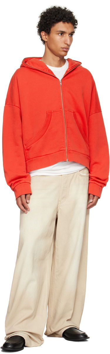 Mikina Entire Studios Entire Studios Eternal Zip Hoodie Červená | ES2202CH, 3