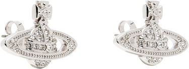 Náušnice Vivienne Westwood Mini Bas Relief Silver Earrings Metalická | 62020033-02P116-CN, 2