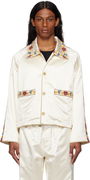 Bode Embroidered Satin Jacket