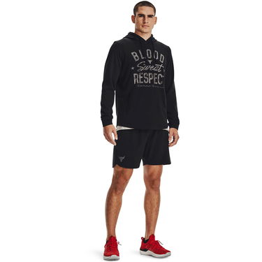 Mikina Under Armour Project Rock Terry BSR Hoodie Čierna | 1361748-001, 4