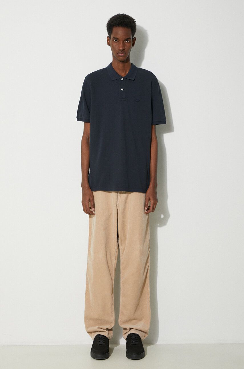 Polo tričko WOOLRICH Polo Shirt Classic American Modrá | CFWOPO0062MRUT2555, 1