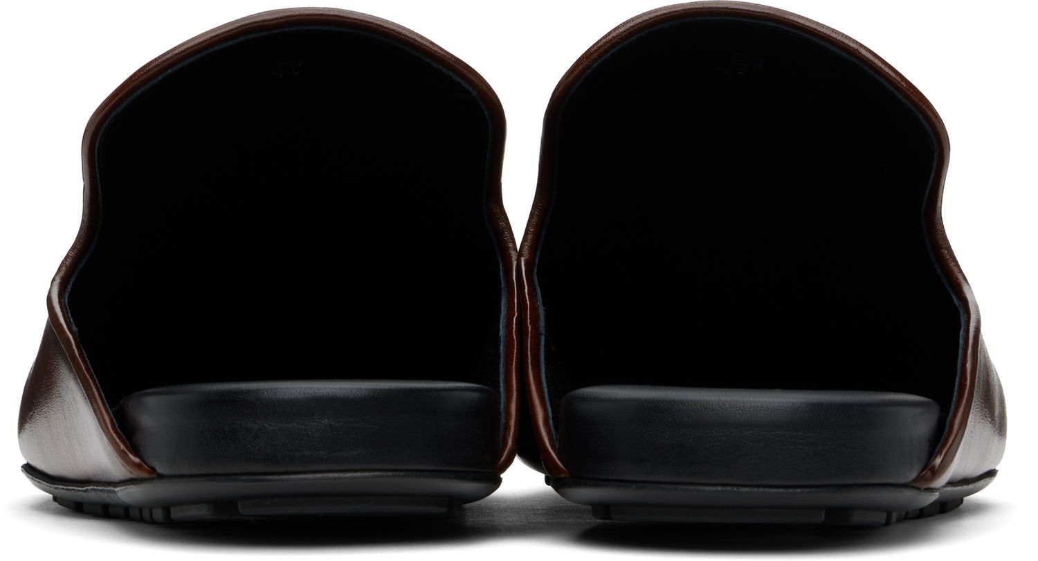 Oblečenie Bottega Veneta Bottega Veneta Roma Leather Slippers Hnedá | 816591V54T03369, 1