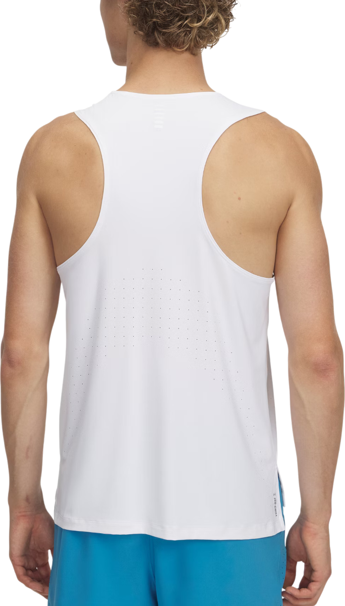 Tielko Under Armour UA Launch Elite Singlet Biela | 1389800-100, 1