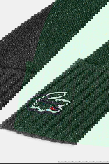 Kulicha Lacoste Speckled Wool Blend Beanie Zelené | RB5995, 2