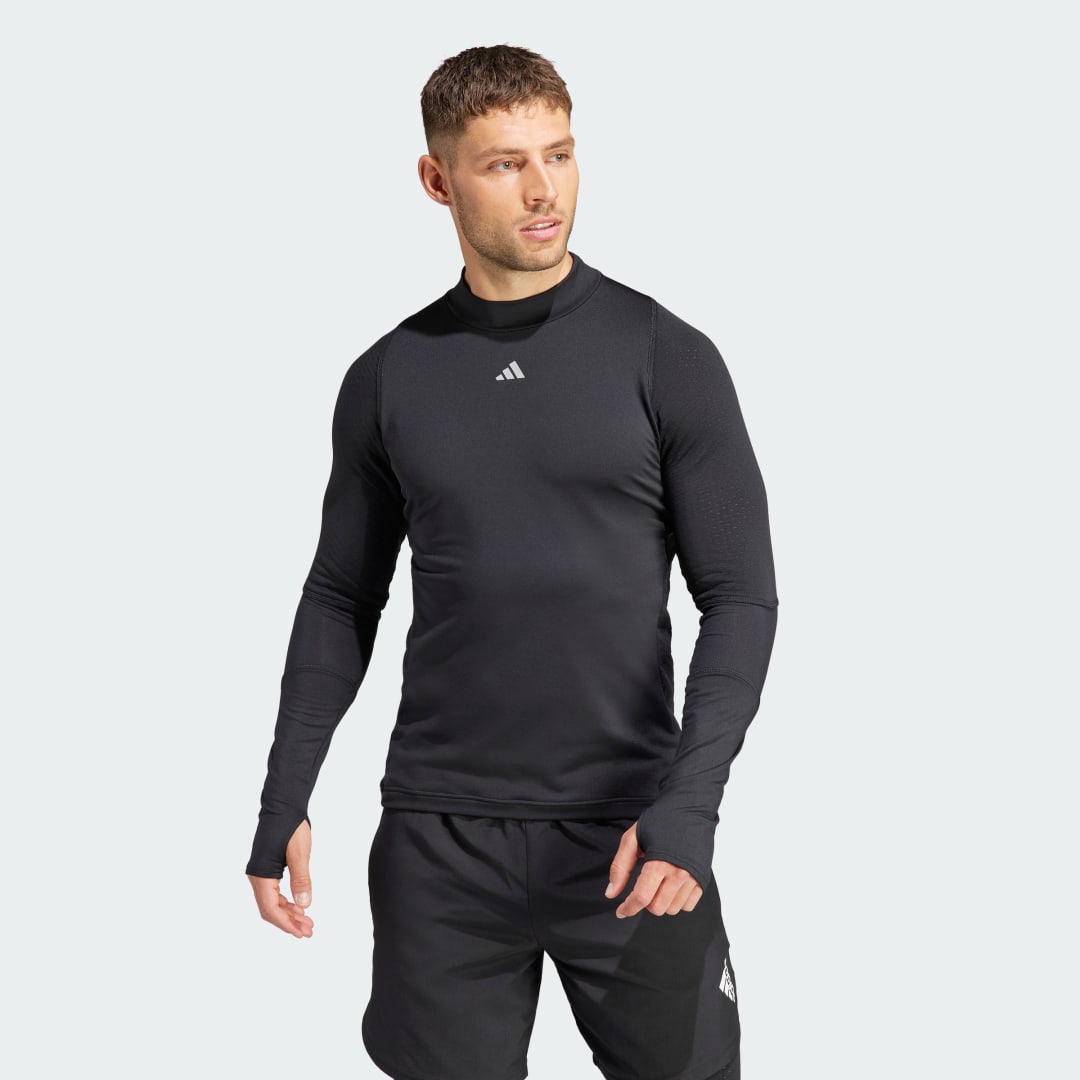 Tričko adidas Originals COLD.RDY Techfit Training Top Čierna | HY3811, 0
