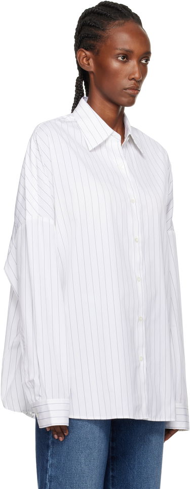 Košeľa Dries Van Noten Dries Van Noten Cotton Cocoon Shirt Biela | 252-010700-2021, 1