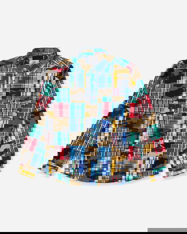 Košeľa BAPE Patchwork Shirt Rôznofarebný | 1G30131005 MULTI, 1