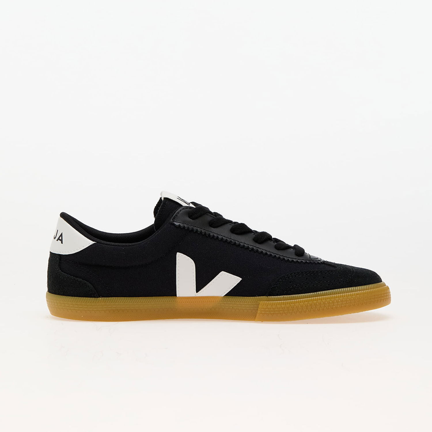 Tenisky a topánky Veja Volley Canvas Black/ WHite/ Natural Čierna | VO0103529B, 1