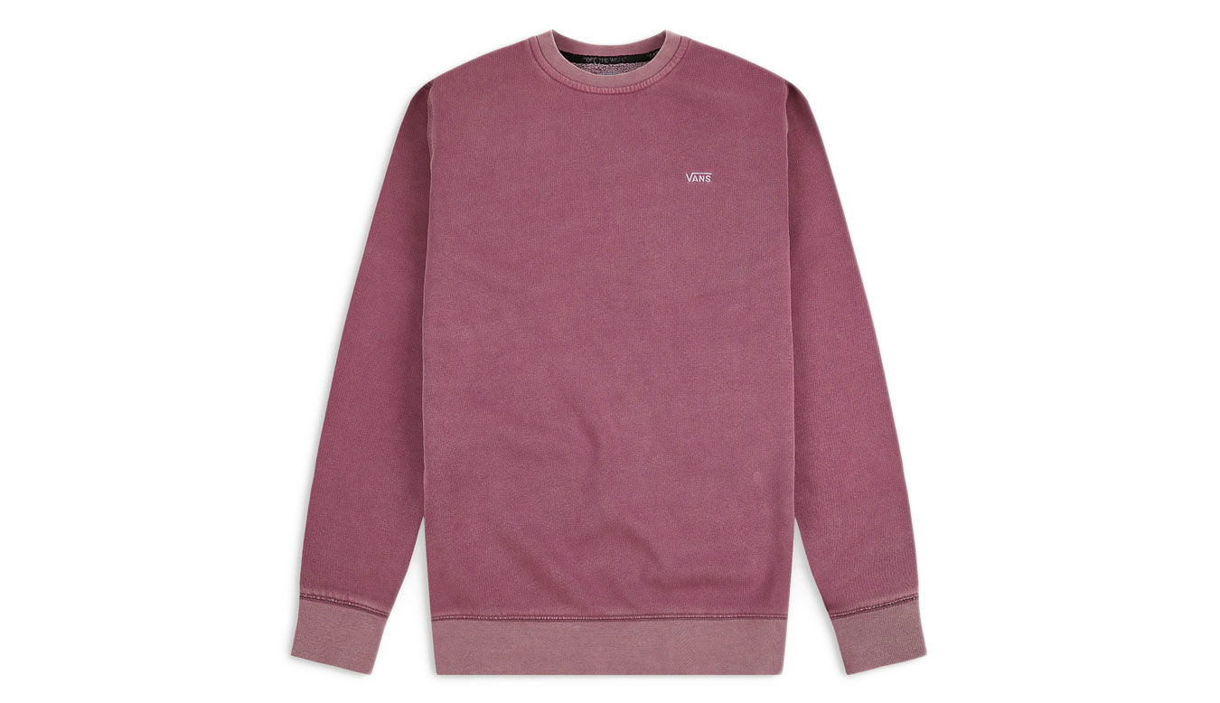 Mikina Vans ComfyCush Washed Crewneck Ružová | VN00062TFWA1, 0