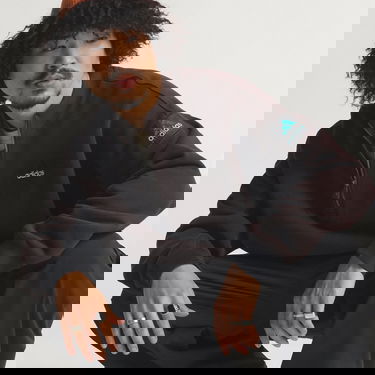 Mikina adidas Performance Equipment Blocked Half-Zip Sweatshirt Hnedá | KE1352, 0