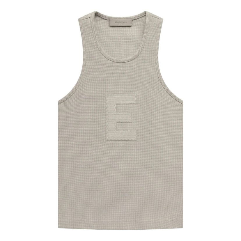 Tielko Fear of God Fear of God Essentials Waffle Tank Béžová | FOG-SS23-226