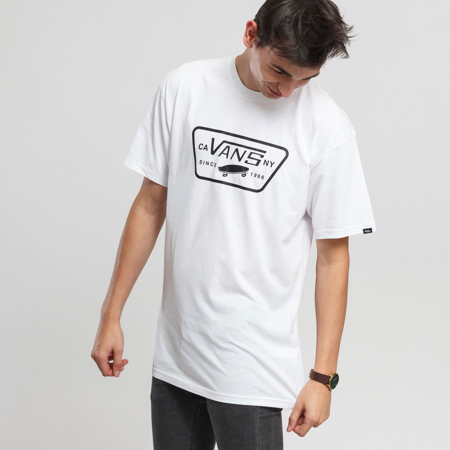 Tričko Vans Full Patch Tee Biela | VN000QN8YB2, 0