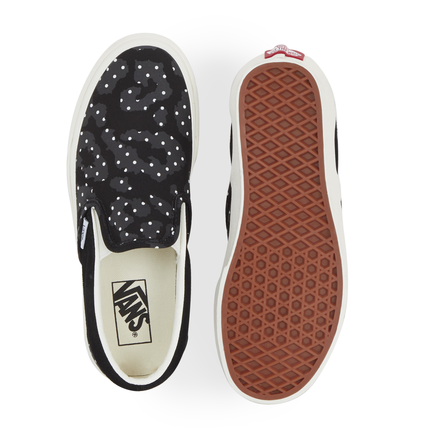 Tenisky a topánky Vans Slip-on Leopard Polkadot Čierna | VN0A5JMHBA21, 1