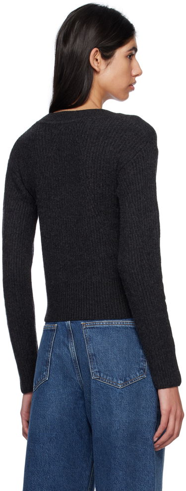Sveter rag & bone Pierce V-Neck Sweater Šedá | WAS22HS029CA29, 2