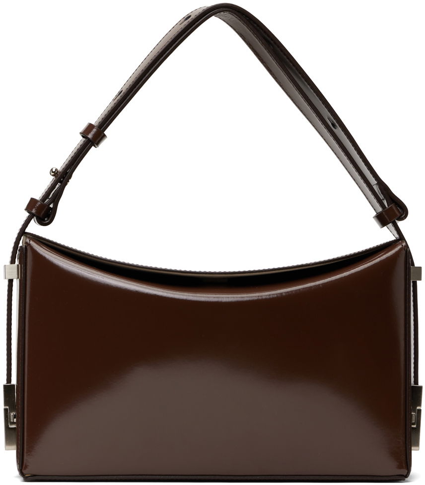 Taška cez rameno OSOI Leather Shoulder Bag Hnedá | 24SSB03004103, 0