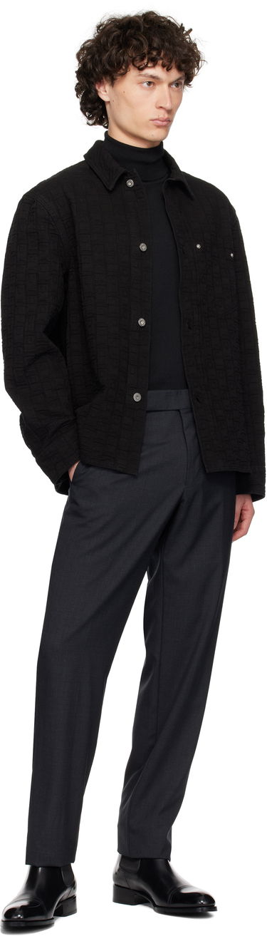 Košeľa FERRAGAMO Ferragamo Monogram Shirt Čierna | 782879, 3