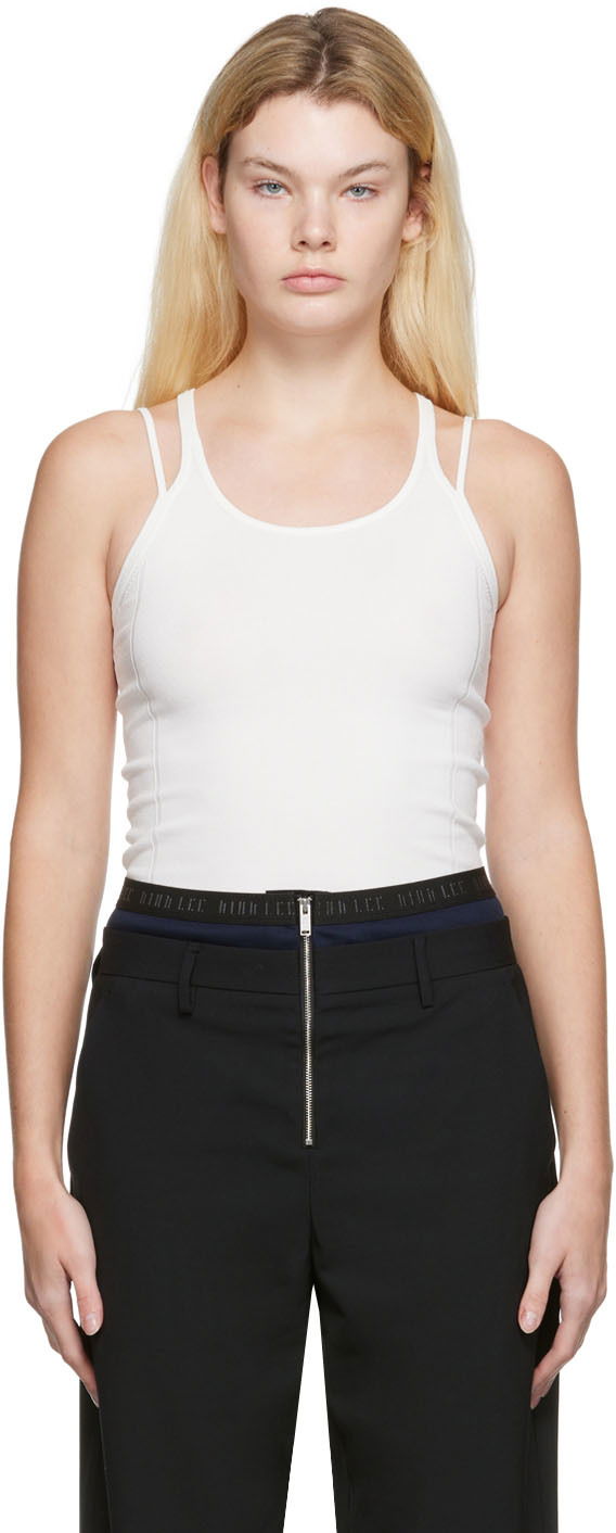 Tielko Dion Lee Density Tank Top Biela | C7098P22, 0