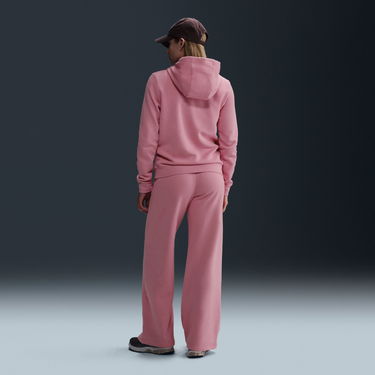 Mikina Nike Club Fleece Standard Hoodie Ružová | IB1992-699, 4