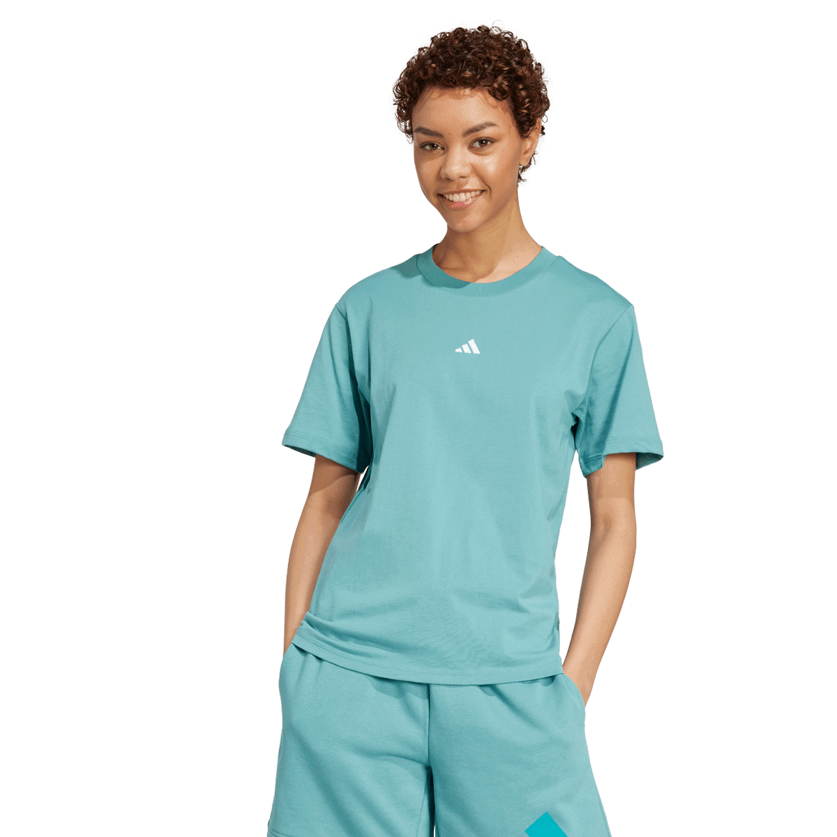 Tričko adidas Originals Sports T-Shirt Tyrkysová | JY4964, 0