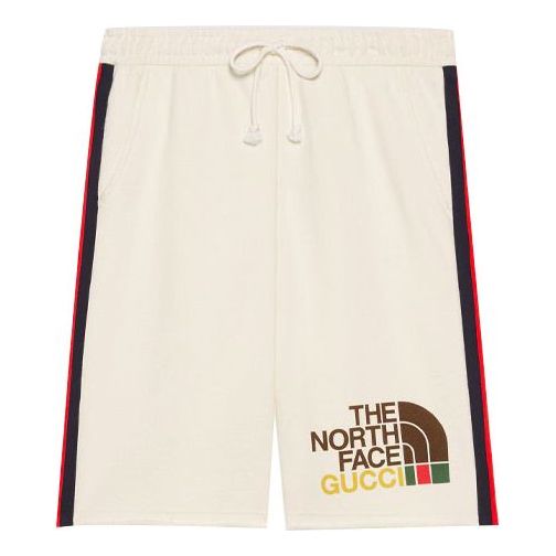 Šortky Gucci THE NORTH FACE Collaboration Cotton Shorts Béžová | 651727-XJDIP-9756, 0