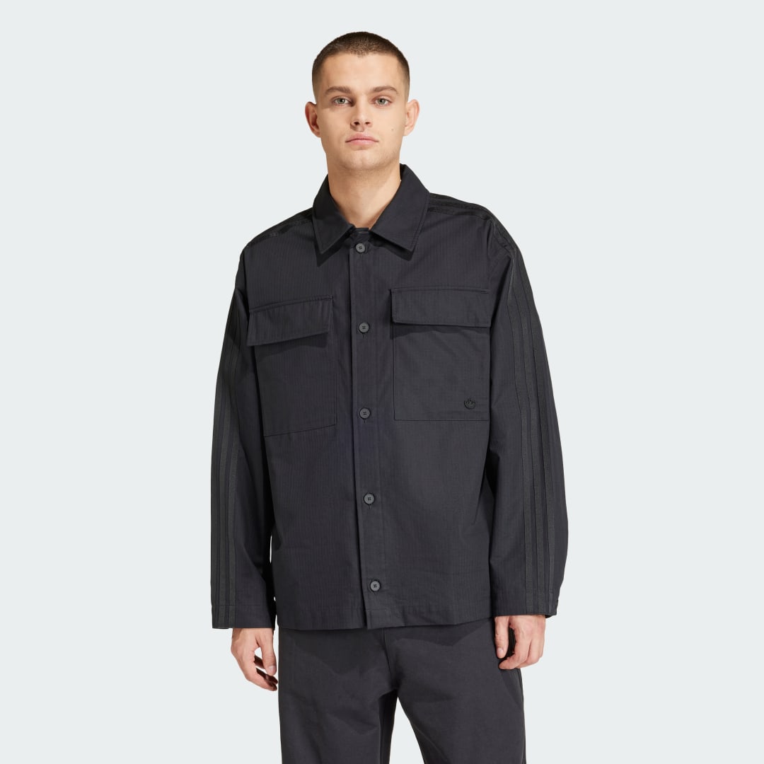 Bunda adidas Originals Premium Essentials+ Jacket Čierna | IS1805, 1