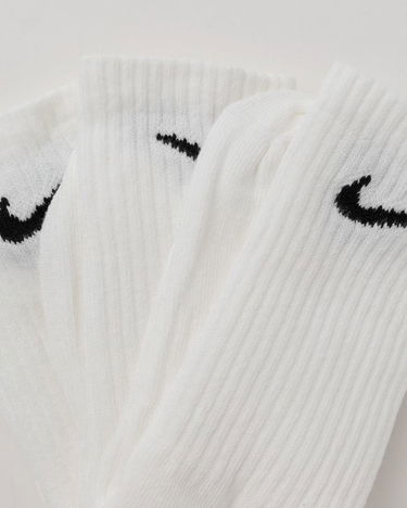 Ponožky Nike Everyday Lightweight Crew Socks 3-Pack Biela | SX7676-100, 4