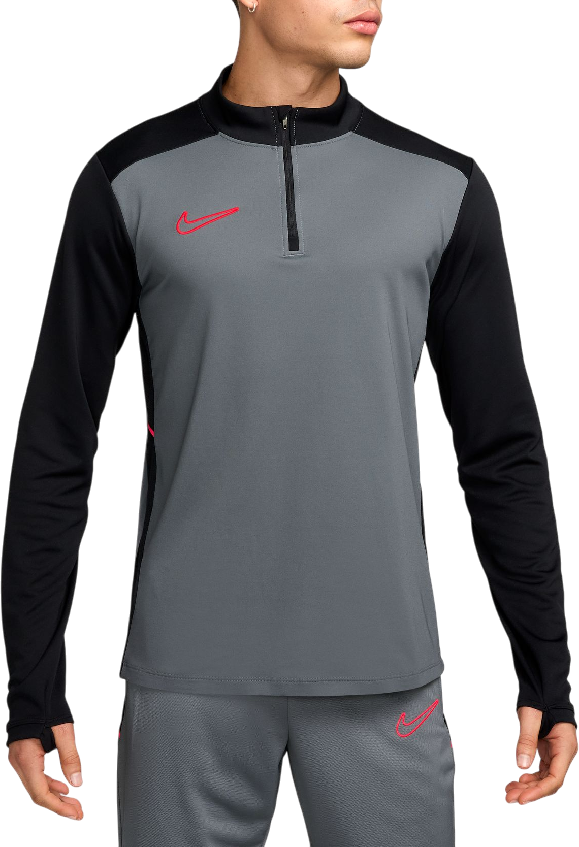 Tričko Nike Nike Dri-FIT Academy Drill Top Šedá | hj3783-066, 0