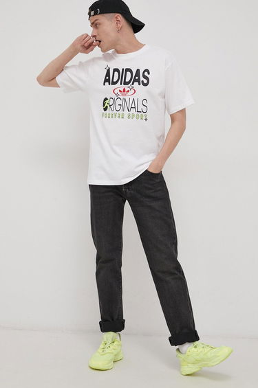 Tričko adidas Originals T-Shirt Forever Sport Biela | HC2123, 0