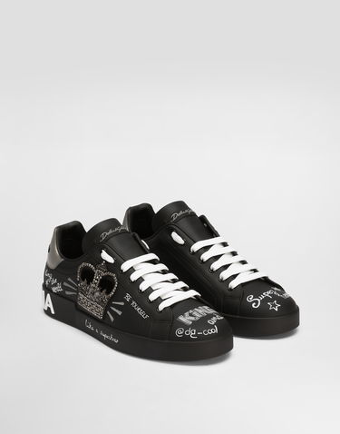 Doplnky Dolce & Gabbana Dolce & Gabbana Portofino Calfskin Čierna | CS1760AZ2688T724, 1