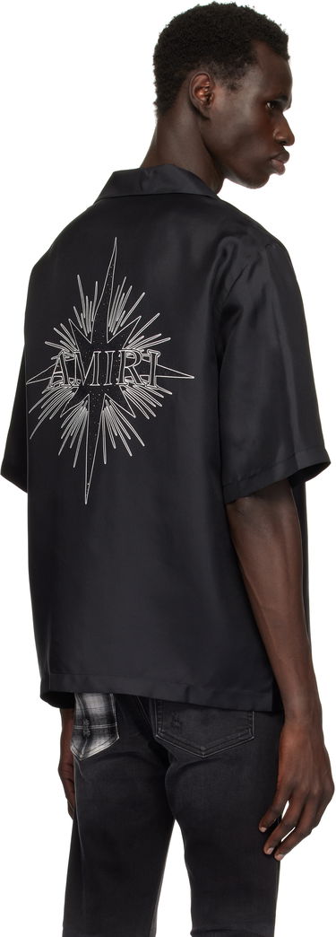 Košeľa AMIRI AMIRI Starburst Resort Shirt Čierna | AMSTCA1120, 2