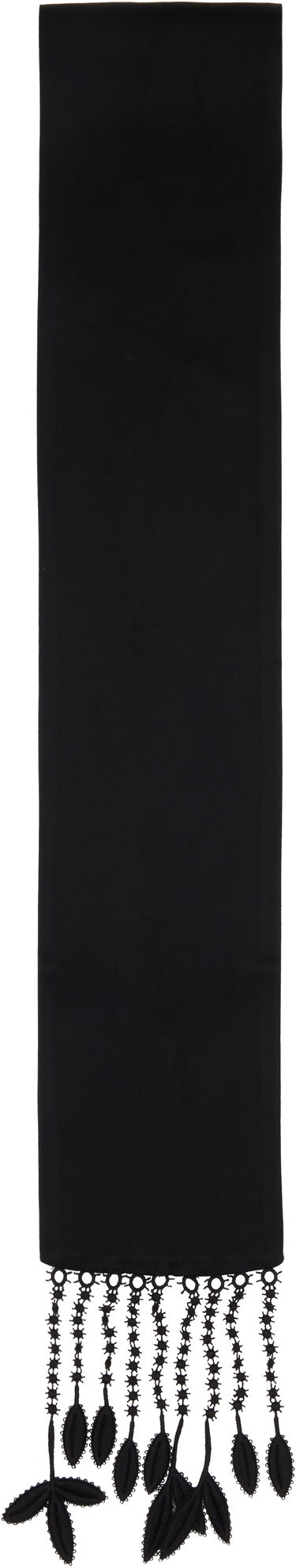 Šál TOTEME Guipure Lace Tuxedo Scarf Čierna | 254-WSC0124-FB0020, 0