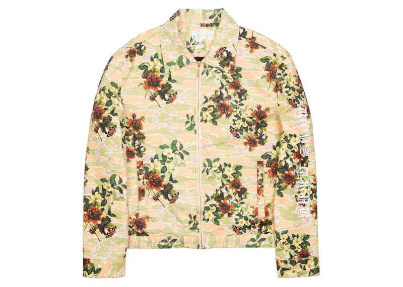 Bomber bunda BILLIONAIRE BOYS CLUB Billionaire Boys Club Rose Bloom Print Zip-Up Jacket Rôznofarebný | 8812403EGG, 0