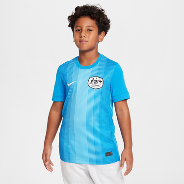 Dres Nike Australia 2025 Stadium Replica Dri-FIT Soccer Jersey Modrá | IB8048-406, 0