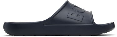 Tenisky a topánky BOSS Embossed Logo Pool Slides Navy | 50498207, 0