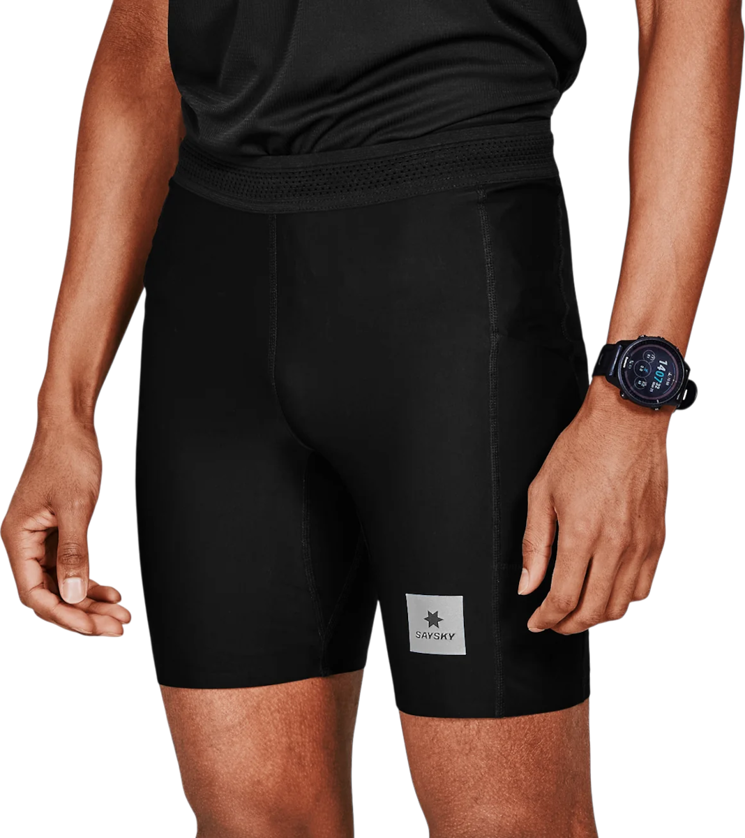 Ponožky Saysky Saysky Flow+ Race 7" Short Tights Čierna | xmrst60c901-xmrst60c901, 0