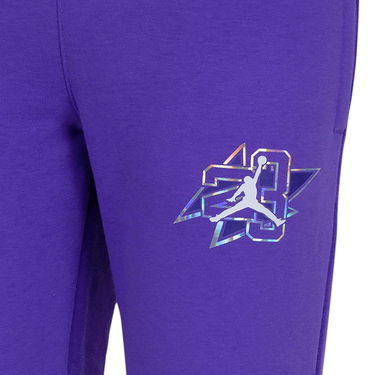 Nohavice a džínsy Jordan TAKE FLIGHT SNAP FLC PANT - PURPLE VENOM - Kids - Pants Jordan - Purple - 45C809-P44 - Size: S Fialová | 45C809-P44, 3