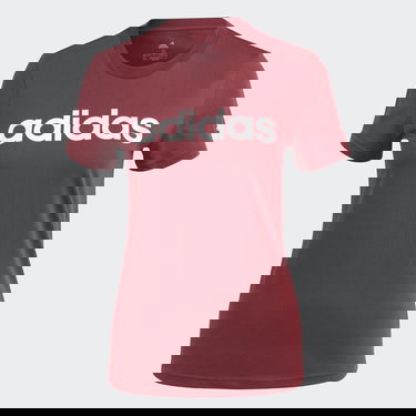 Tričko adidas Originals LOUNGEWEAR Essentials Slim Logo Tee Vínová | IM2829, 5