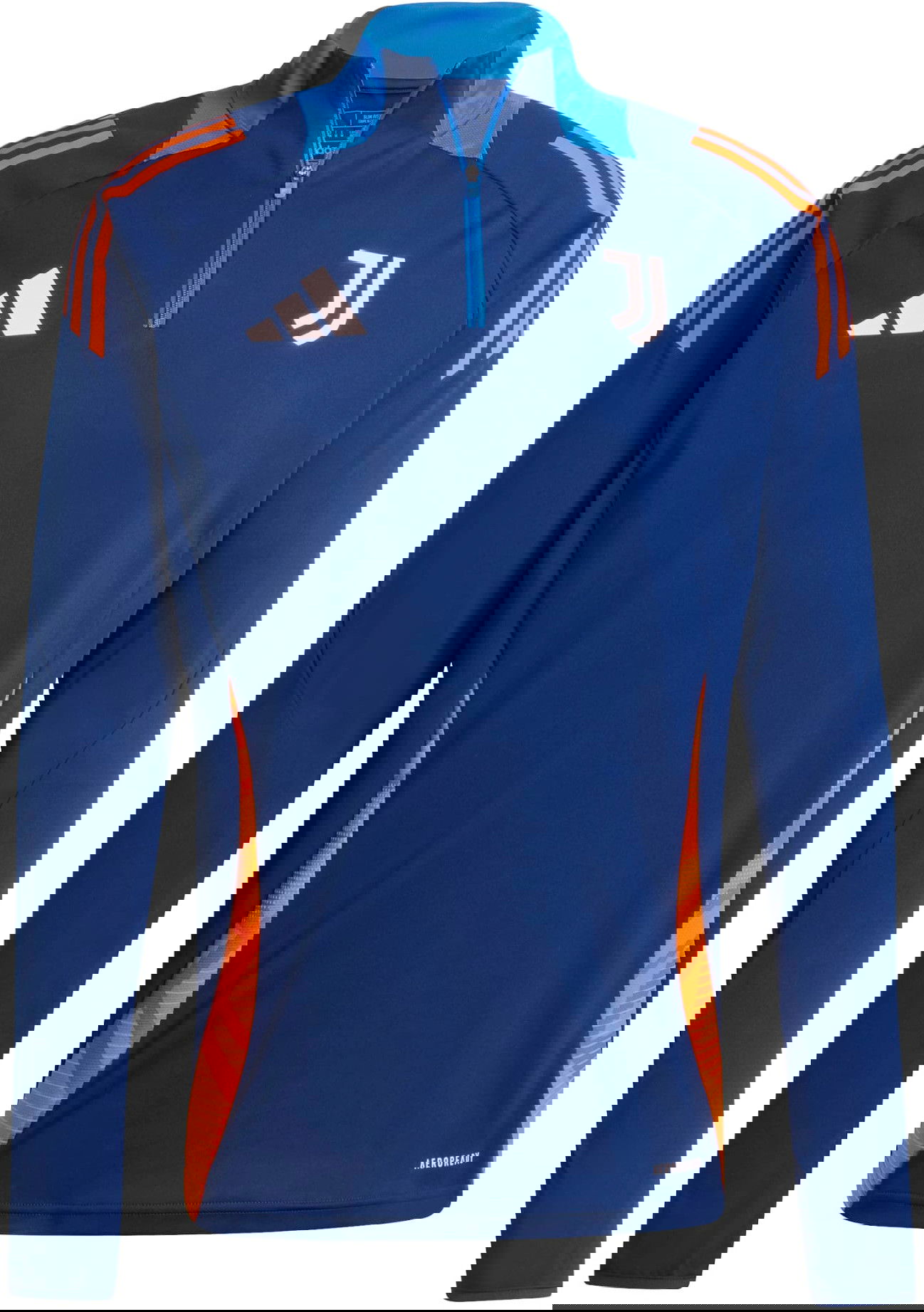 Mikina adidas Originals Juventus Long-Sleeve Quarter-Zip AEROREADY Training Top Rôznofarebný | is5820, 1